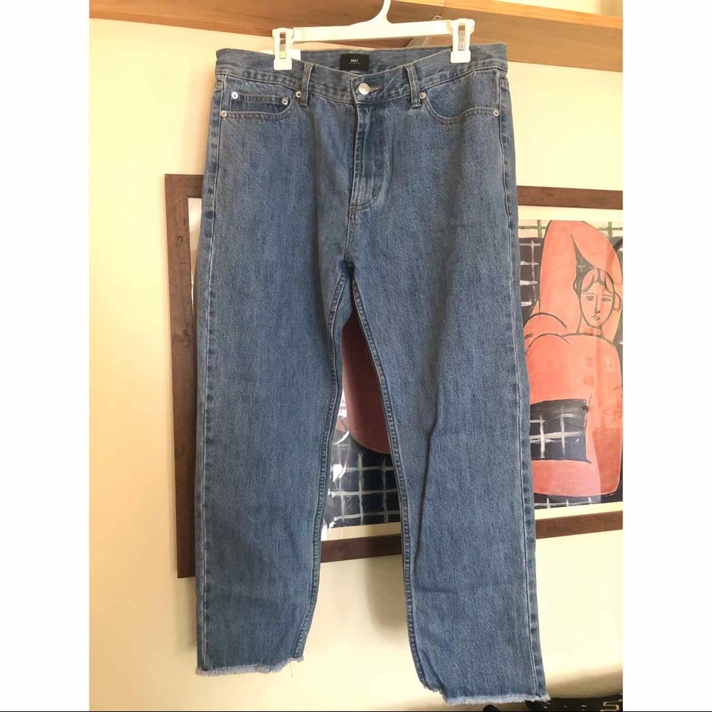OBEY New Threat Straight leg jeans NWT
